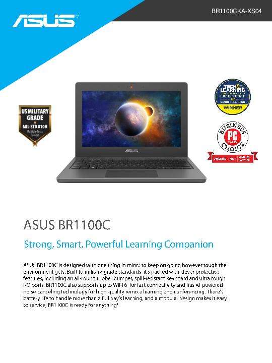 ASUS Rugged BR1100C: Strong, Smart, Powerful Learning Companion