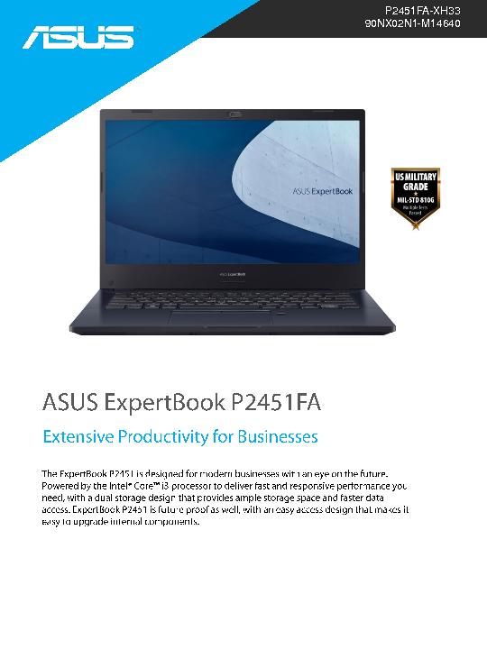 US ExpertBook P2451FA-XH33