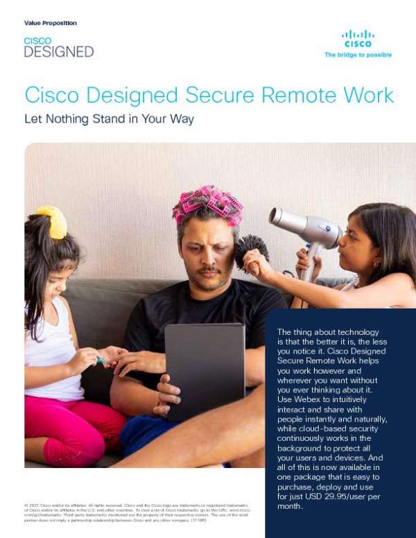  Cisco Designed Secure Remote Work