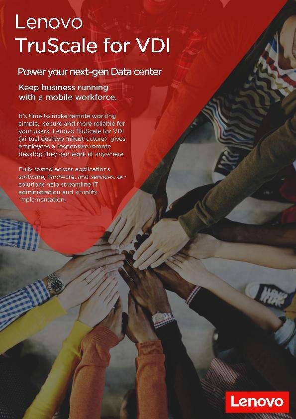 Lenovo TruScale for VDI