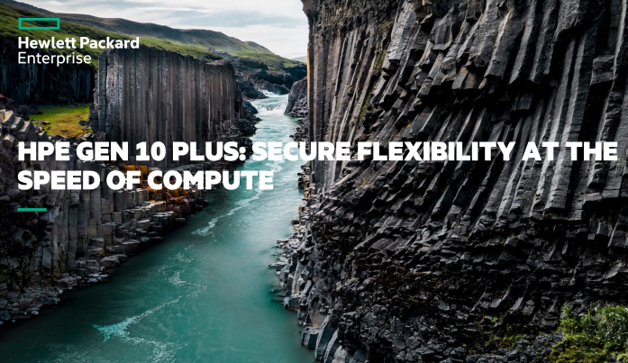 HPE Gen10 Plus: Secure Flexibility at the Speed of Compute