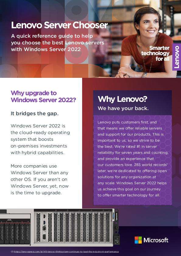 Lenovo Server Chooser