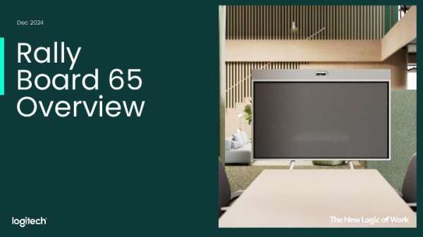 Logitech Board 65 Product Overview