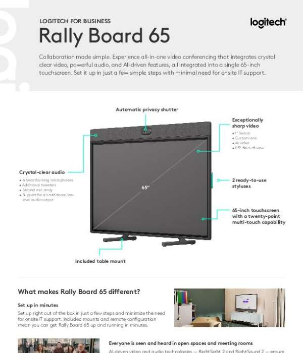 Logitech Rally Board 65