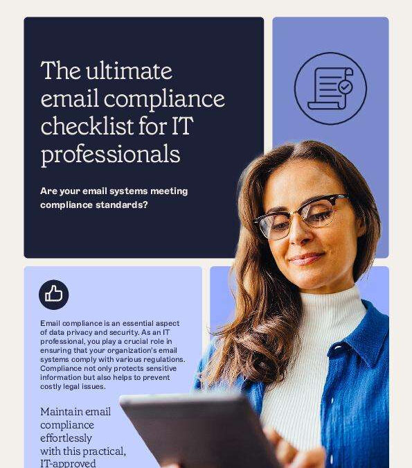 Email compliance checklist for IT