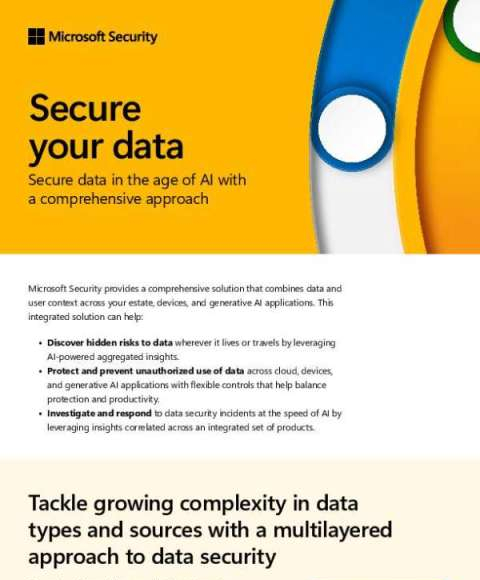 Secure your data