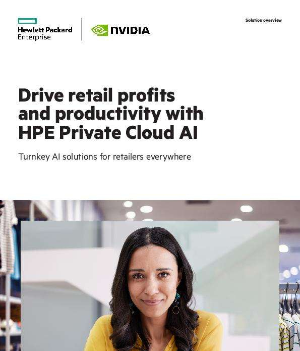 Drive retail profits and productivity with HPE Private Cloud AI