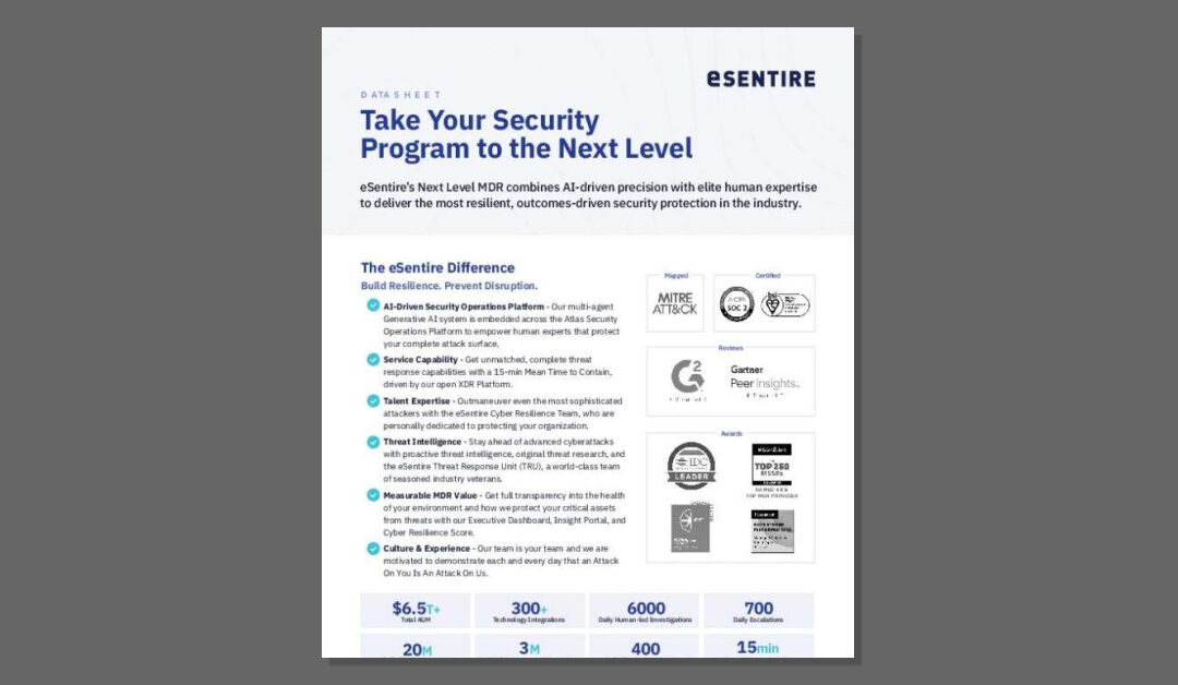 Take Your Security Program to the Next Level