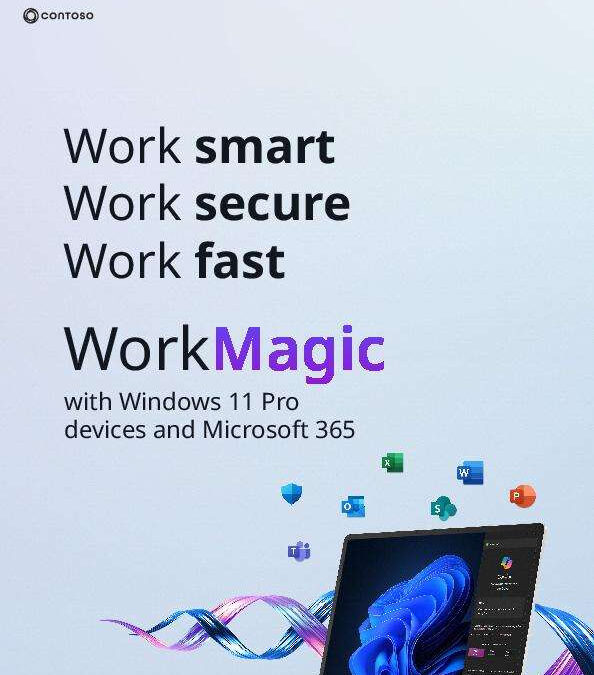 WorkMagic with Windows 11 Pro devices and MS 365